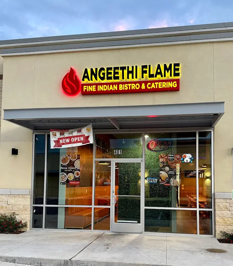 Angeethi Flame Indian Restaurant & Catering Cedar Park TX — authentic North Indian dining experience with delivery available across Cedar Park and surrounding Texas communities